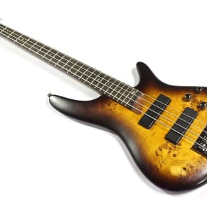 Ibanez SR500 PB 4 String Electric Bass Poplar Burl Top Reverb