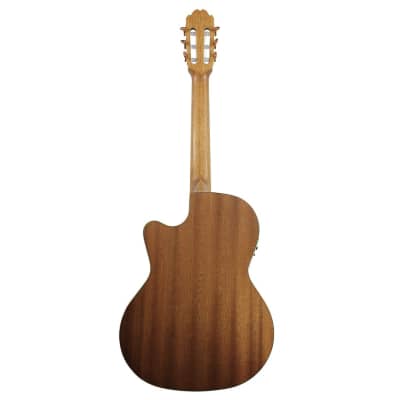 Kremona Sofia S63CW Nylon Cutaway Guitar w/ Case and Truss Rod image 4